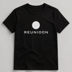 Camiseta Reunioon · Negra