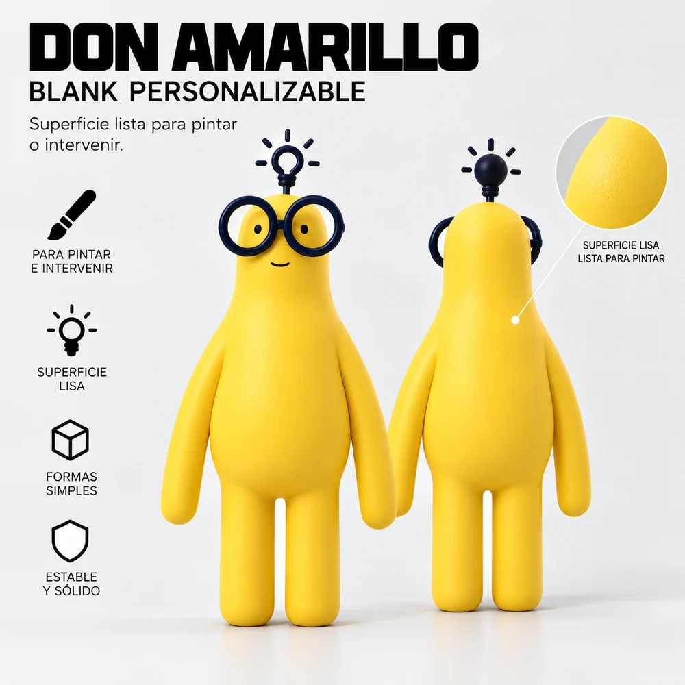 Don Amarillo · Art Toy Blank - Imagen 2