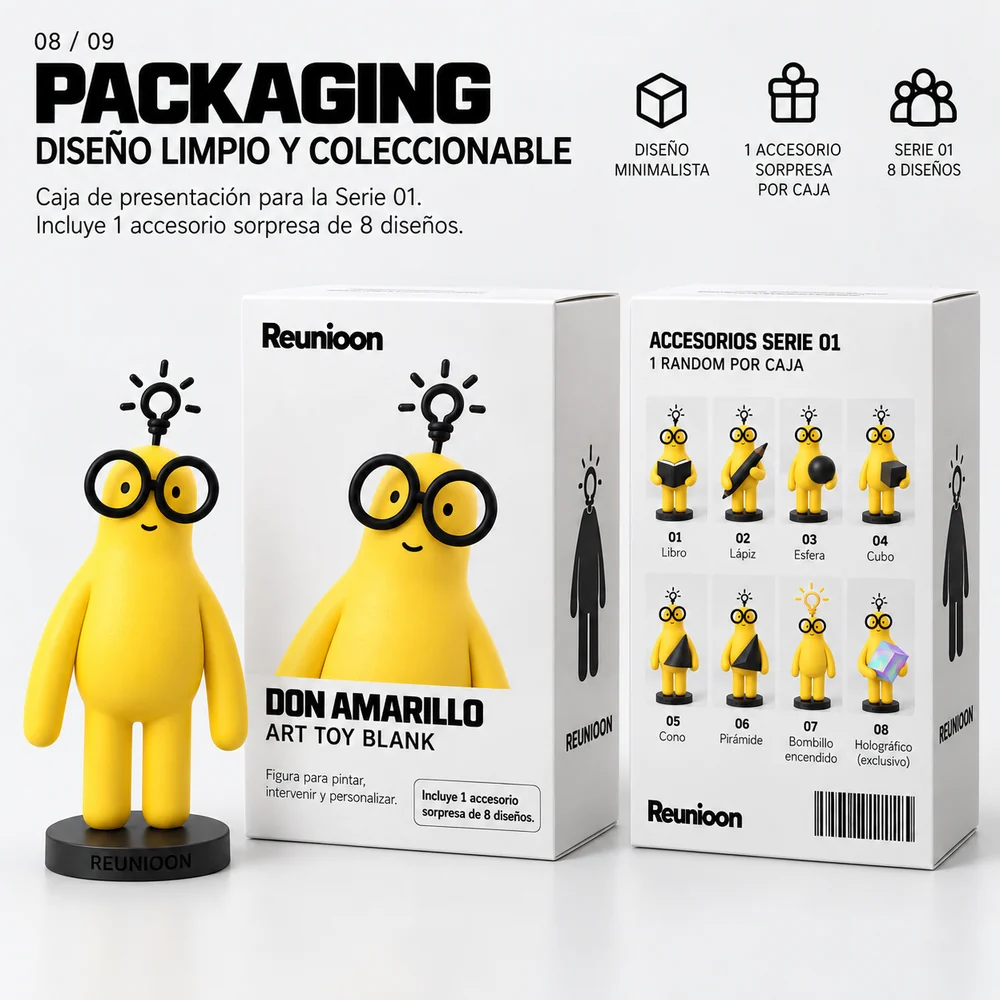 Don Amarillo · Art Toy Blank - Imagen 8