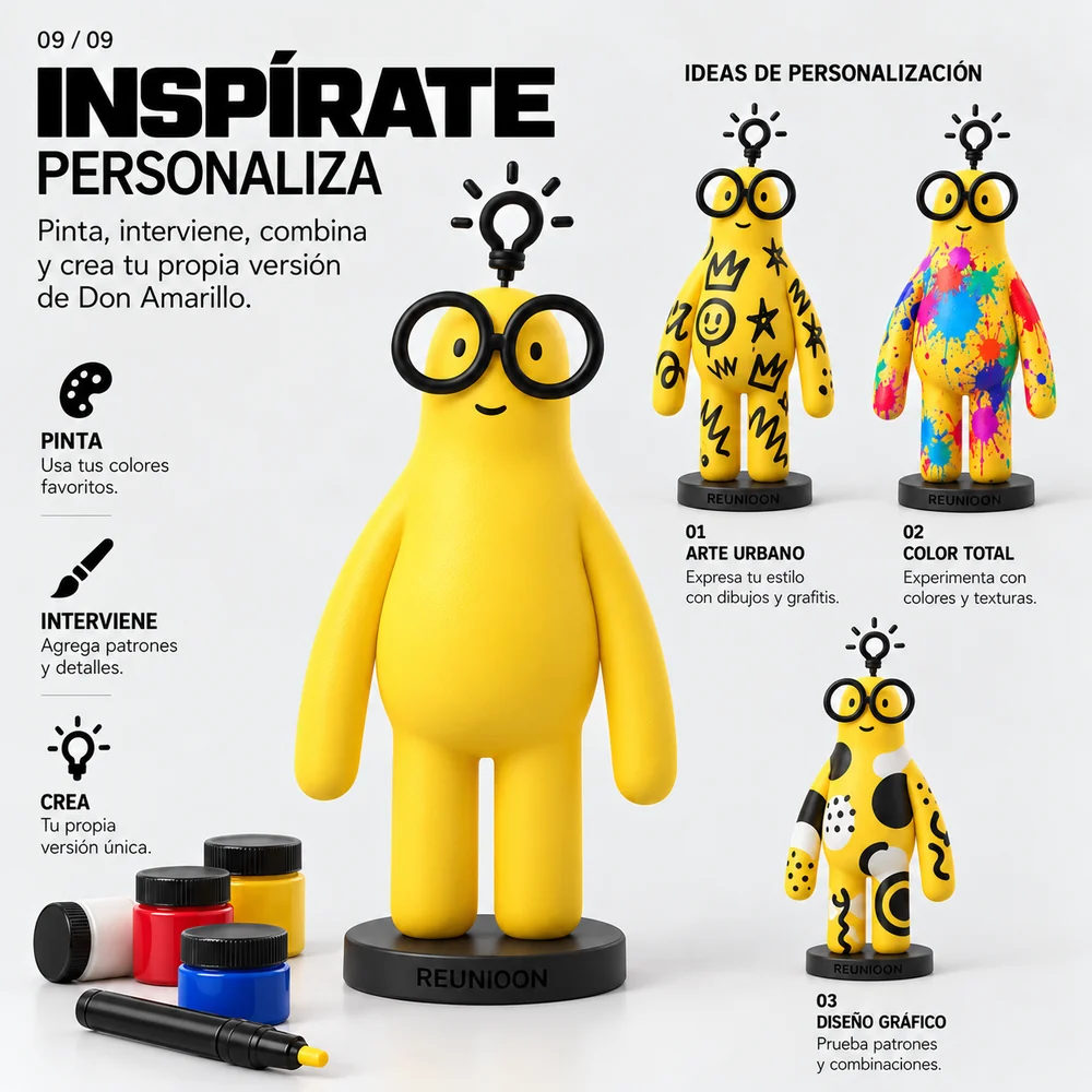 Don Amarillo · Art Toy Blank - Imagen 9